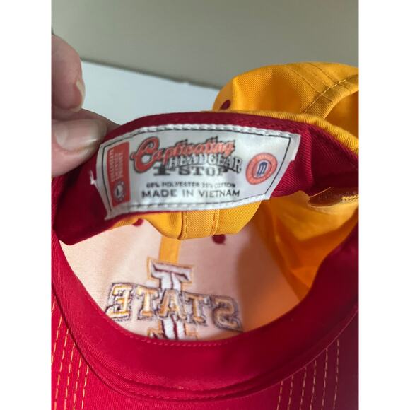 Captivating Headgear Iowa State Cyclones College Dekalb Hat Baseball NWT - Picture 2 of 3